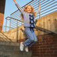 Blue Gingham Kids Nightwear (Ribbon)