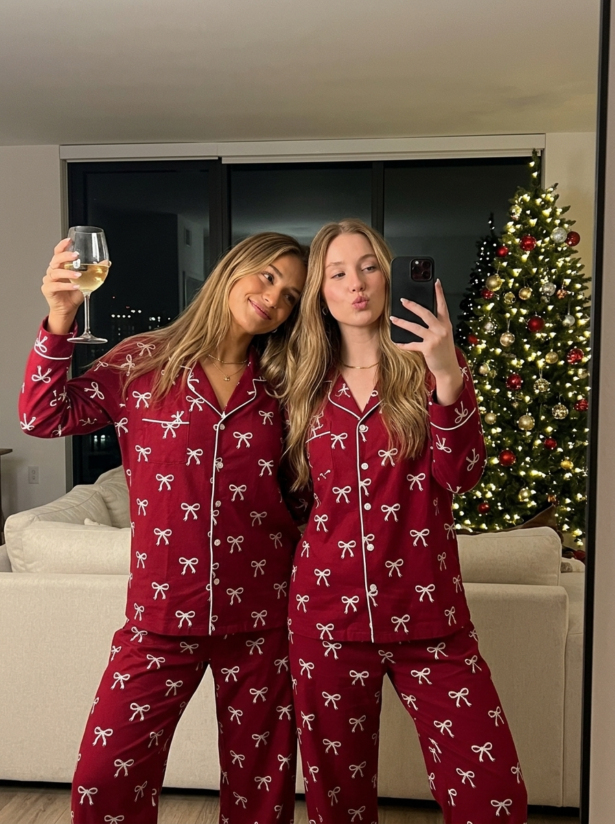 Bows Nightwear | Ho Ho Ho - XMAS