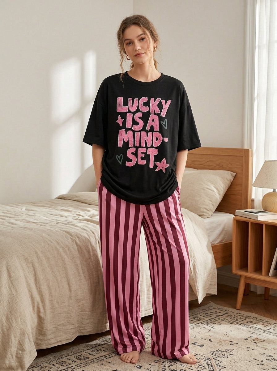 Lucky - Tshirt PJs by PC