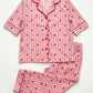 Stripes Heart Nightwear