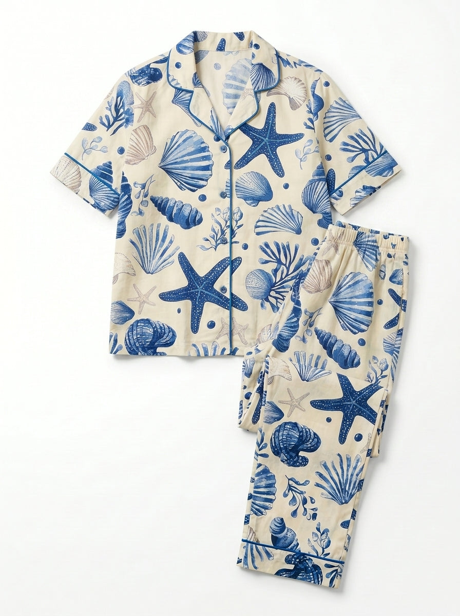 Sea Blues Nightwear
