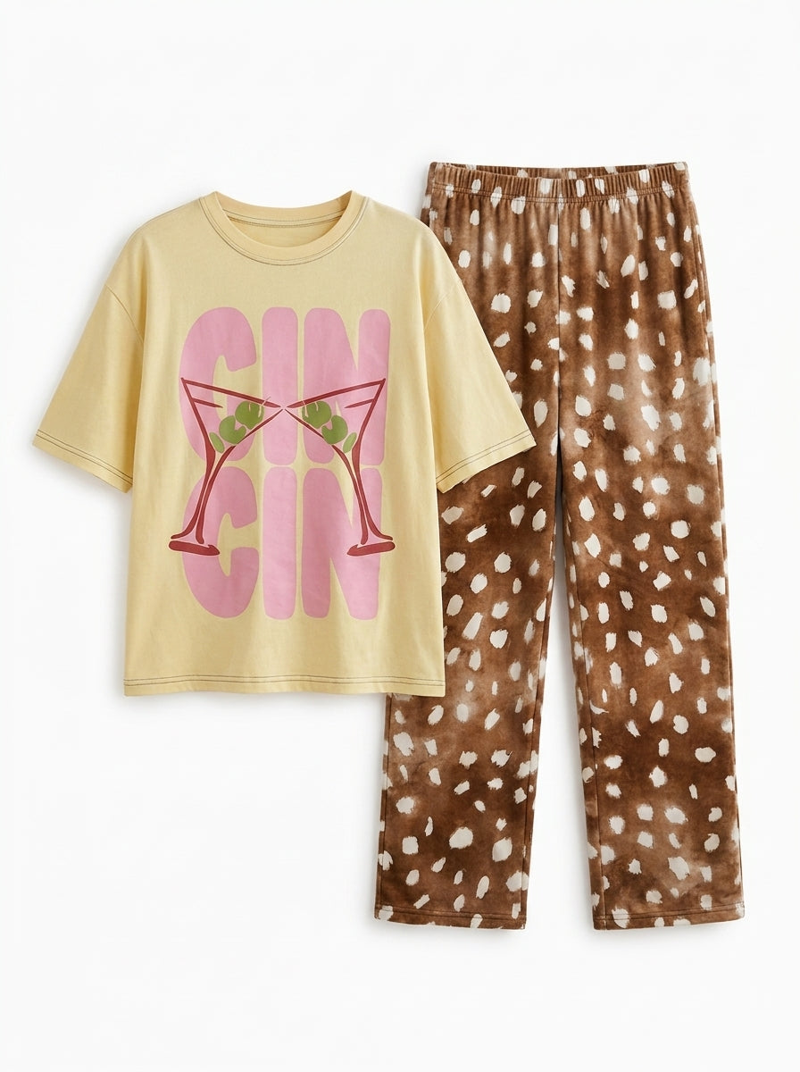 Cin Cin - Tshirt PJs by PC