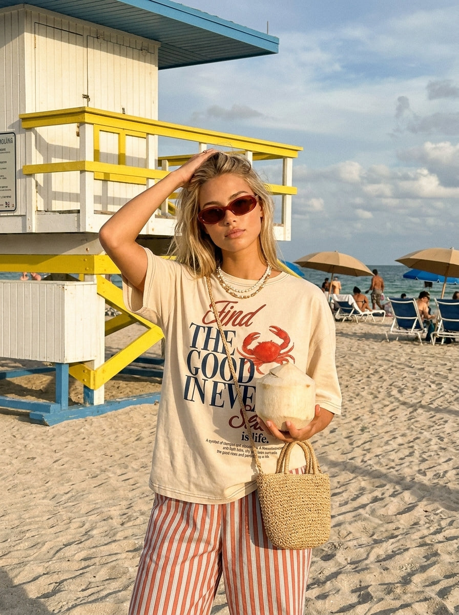 Sea Summer - Tshirt PJs by PC