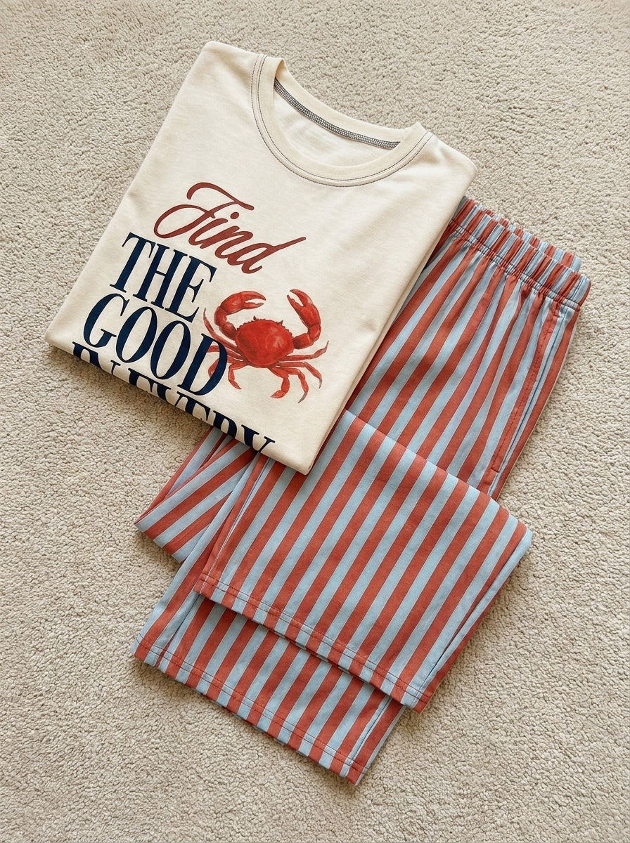 Sea Summer - Tshirt PJs by PC