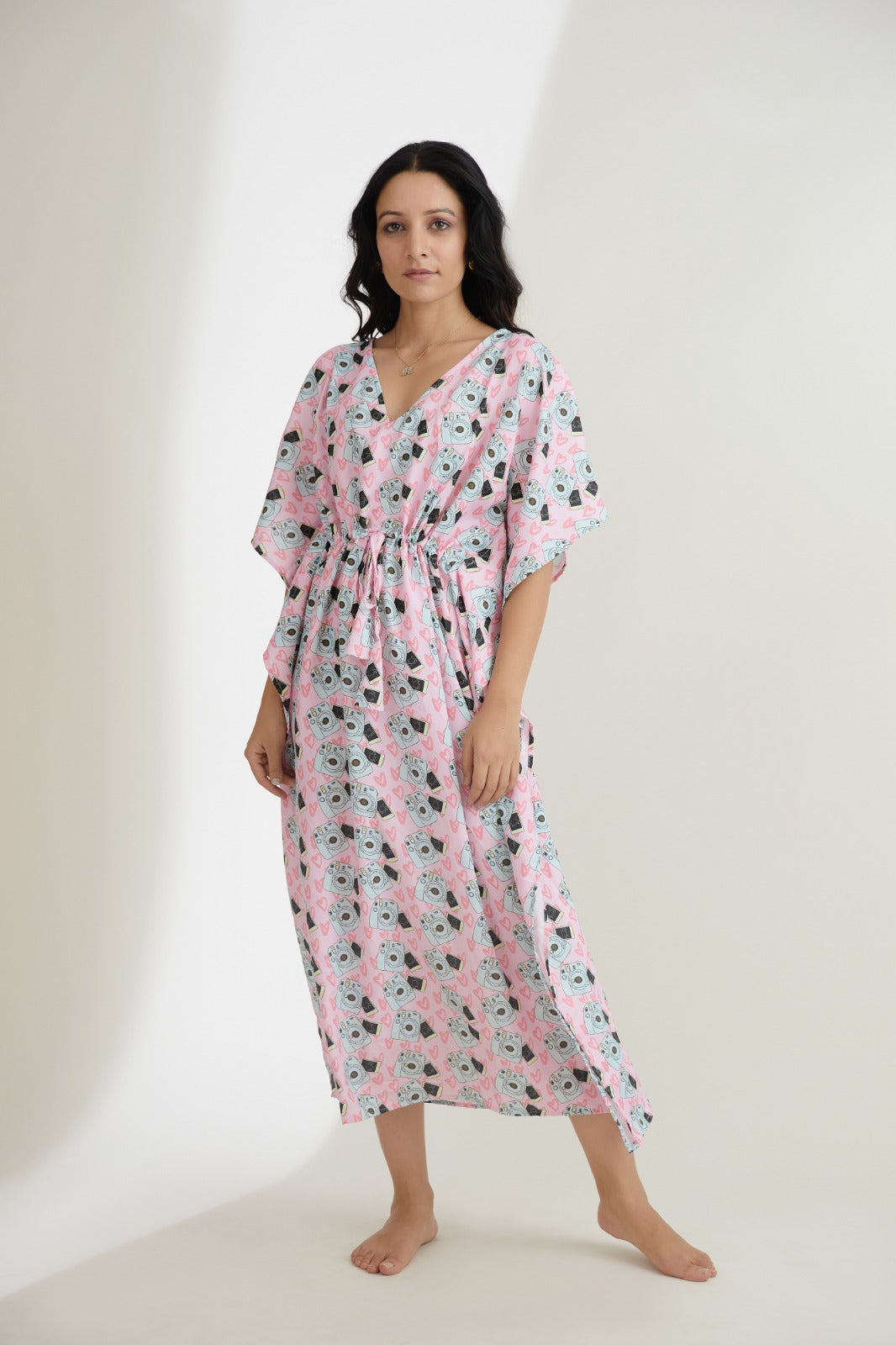 Camera | The Zoey Collection | Printed Kaftan