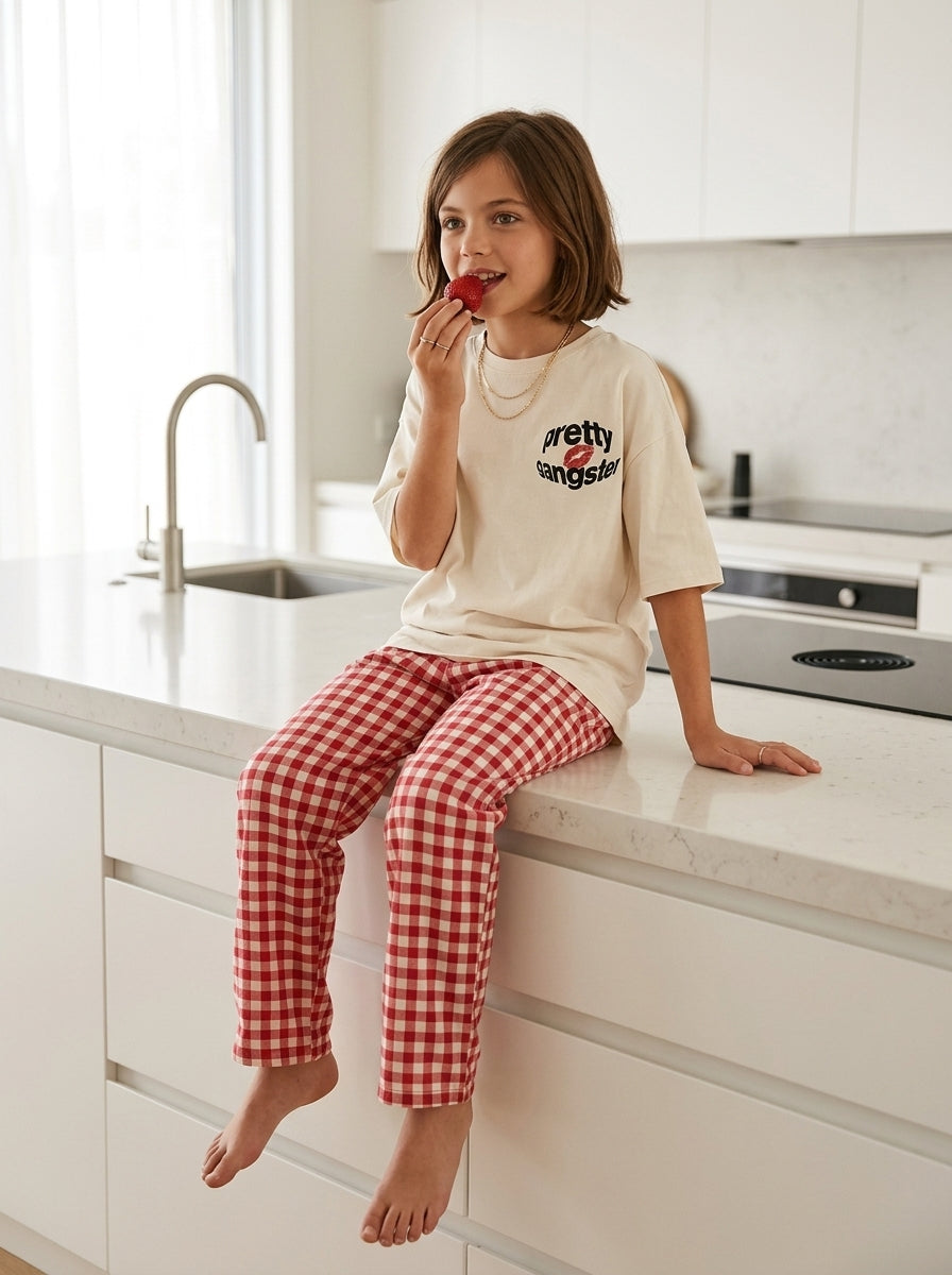 Pretty Gangsta - Kids - Tshirt PJs by PC