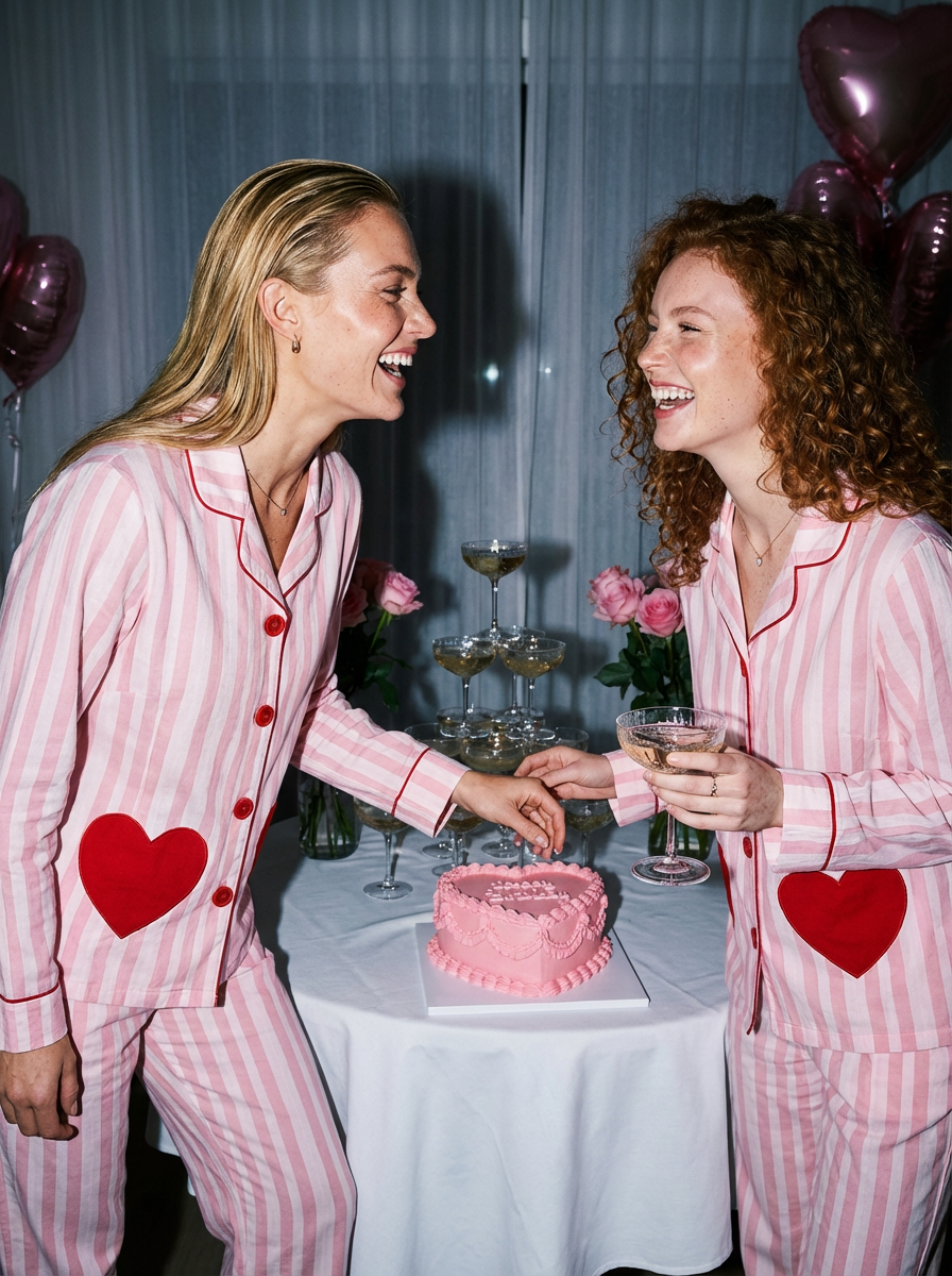 Hearts On Display Nightwear