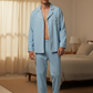 Soft Blue Cotton Nightwear (Men)