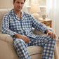 Blue Check Nightwear (Men)