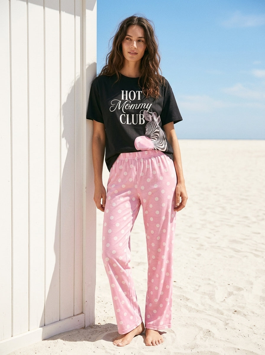 Hot Mommy Club - Tshirt PJs by PC