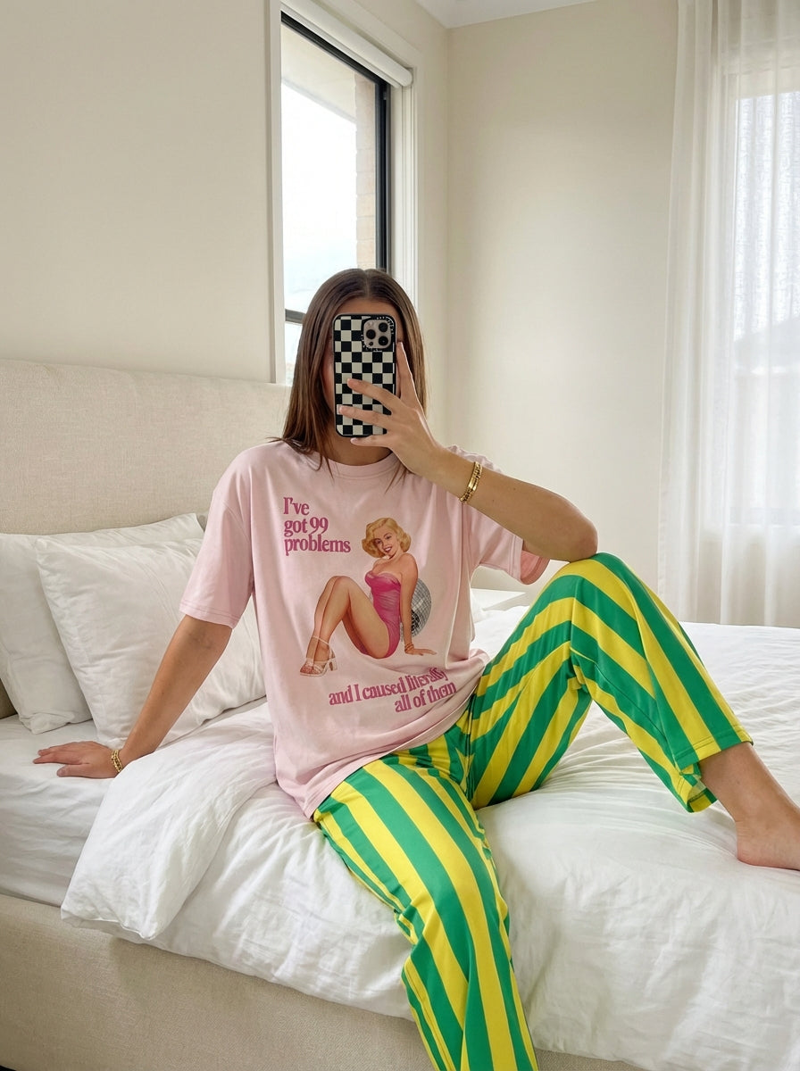 99 Problems - Tshirt PJs by PC
