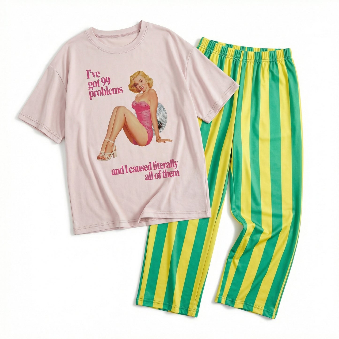 99 Problems - Tshirt PJs by PC