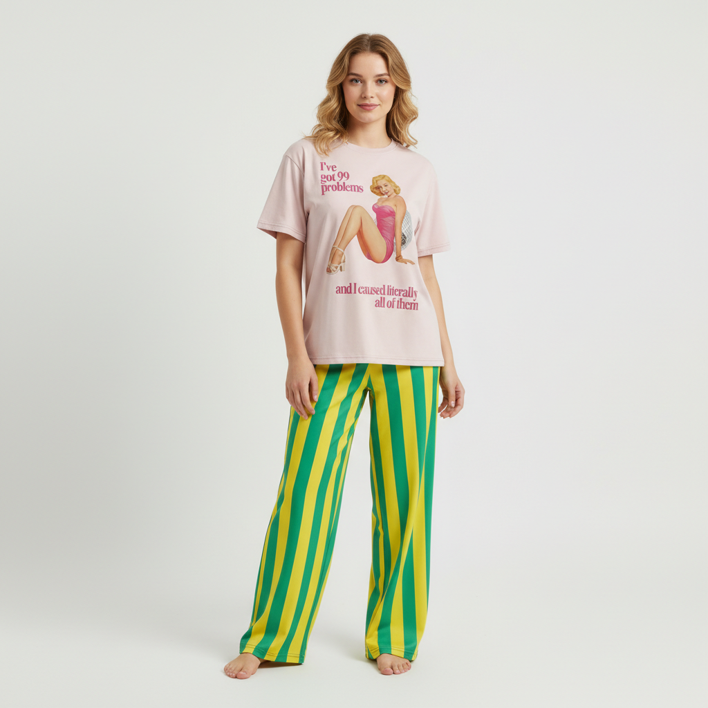 99 Problems - Tshirt PJs by PC