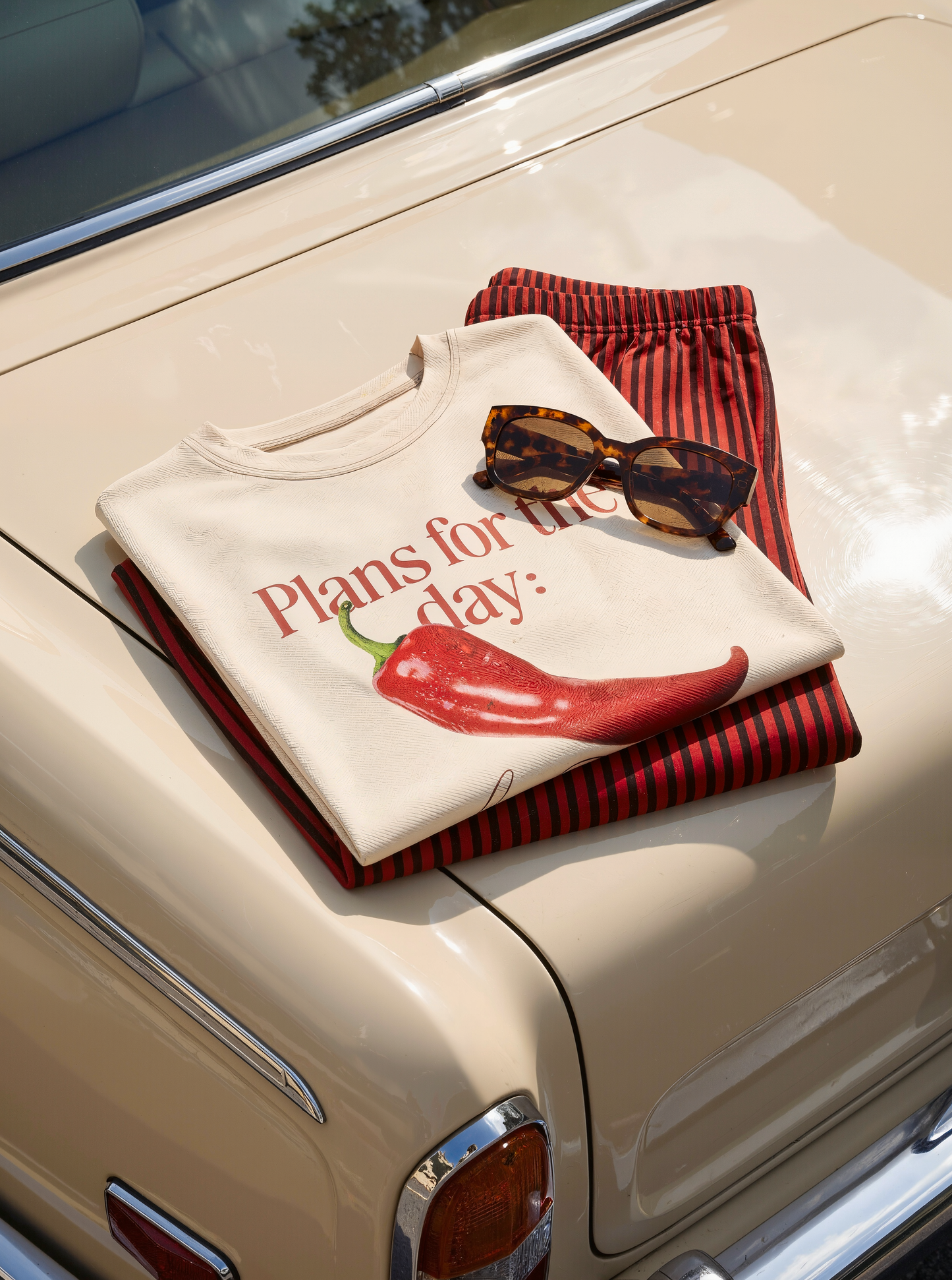 BE HOT - Tshirt PJs by PC