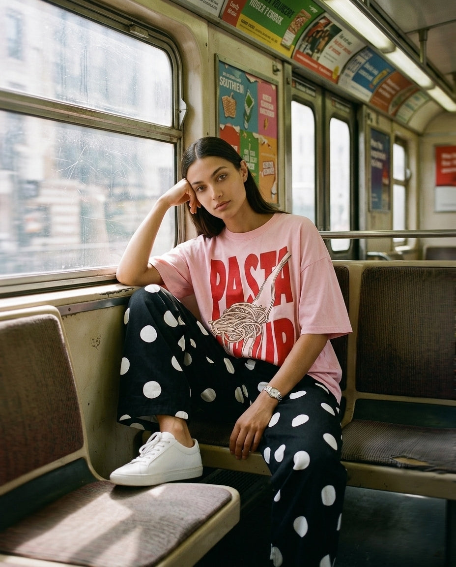 Pasta Club - Tshirt PJs by PC