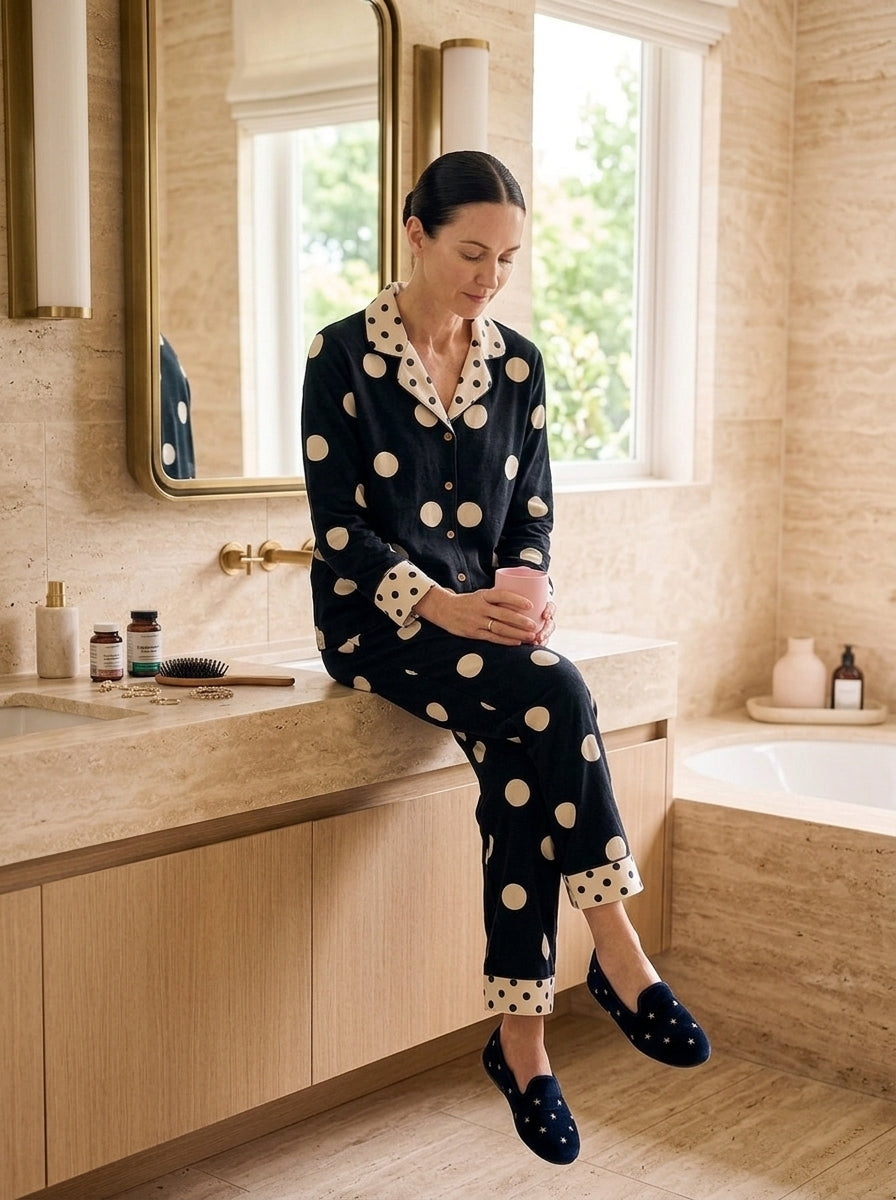 Silly Sicily Polkas Nightwear (Black)