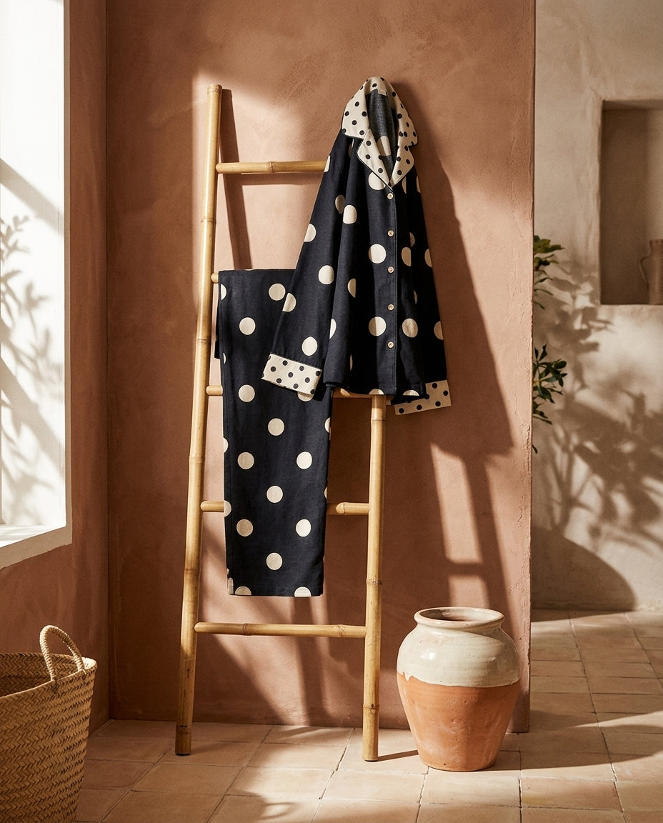 Silly Sicily Polkas Nightwear (Black)