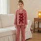 Red Gingham Kids Nightwear (Ribbon)