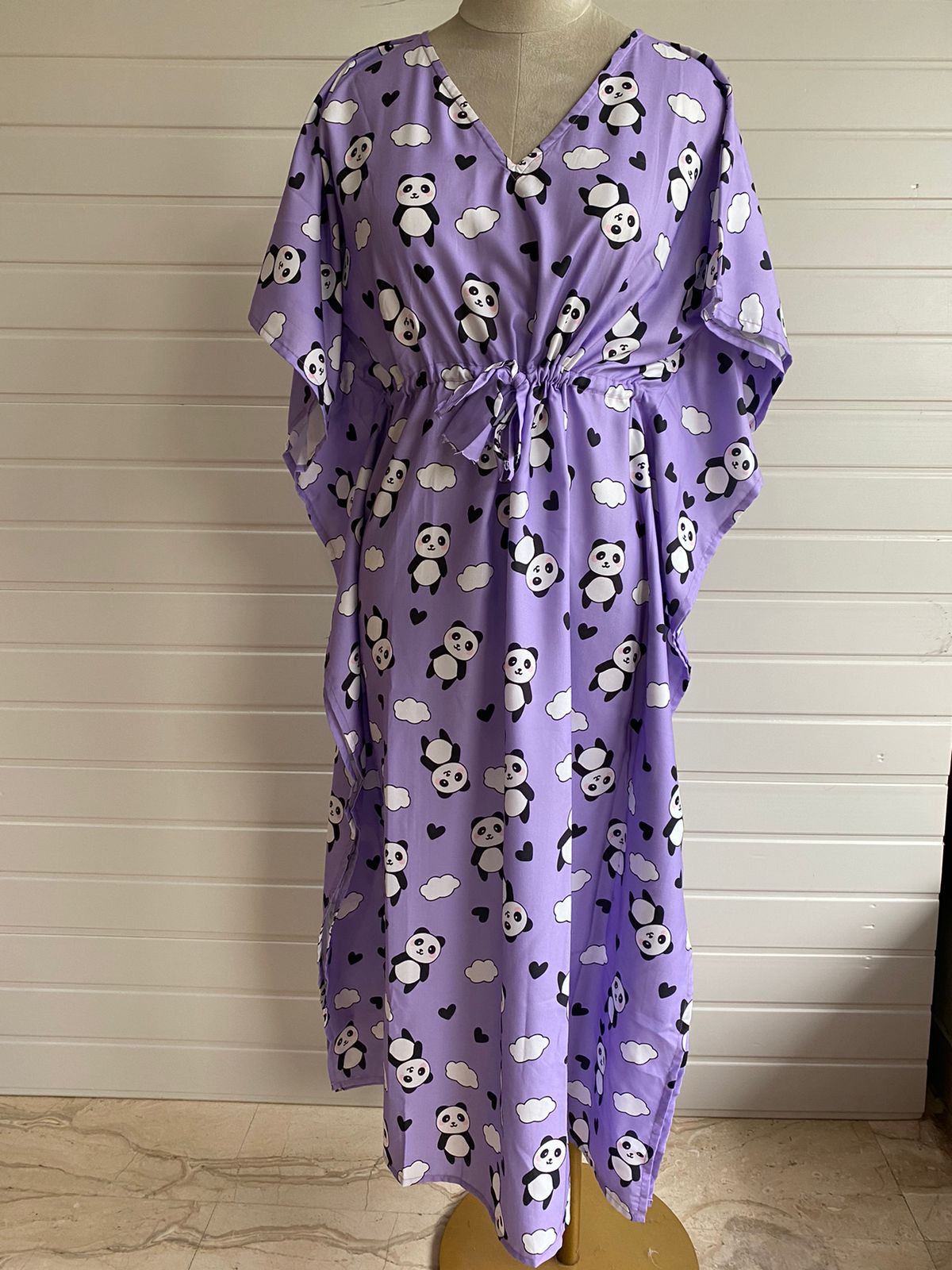 Lavender Panda | The Zoey Collection | Printed Kaftan