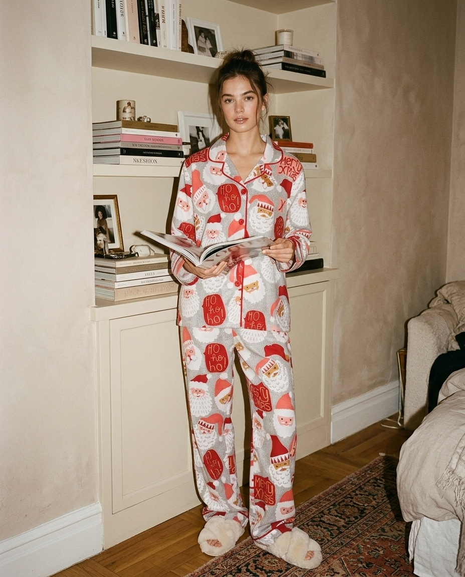 Santa Nightwear | Ho Ho Ho - XMAS