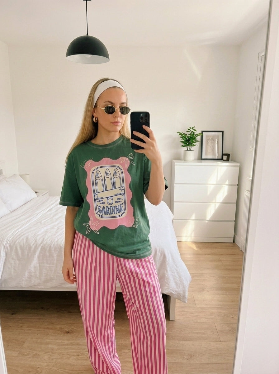 Sardines - Tshirt PJs by PC