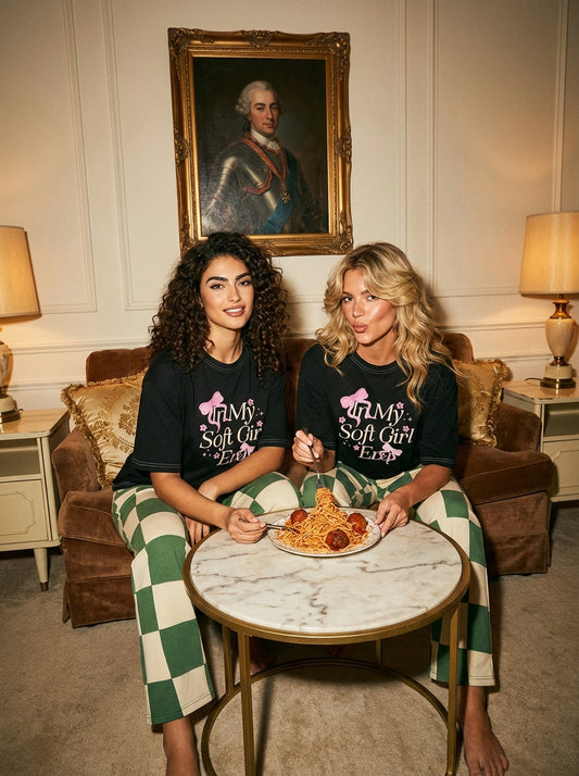 Soft Girl Era- Tshirt PJs by PC