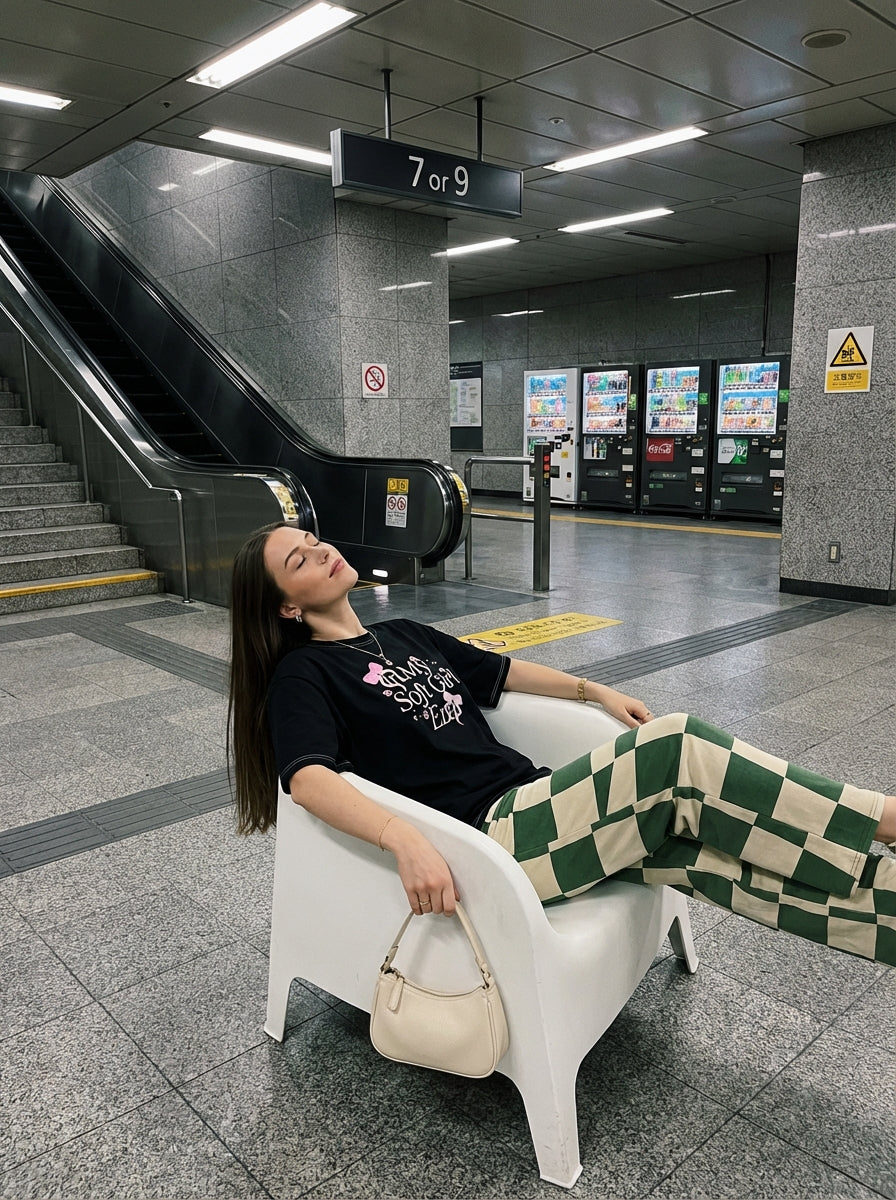 Soft Girl Era- Tshirt PJs by PC