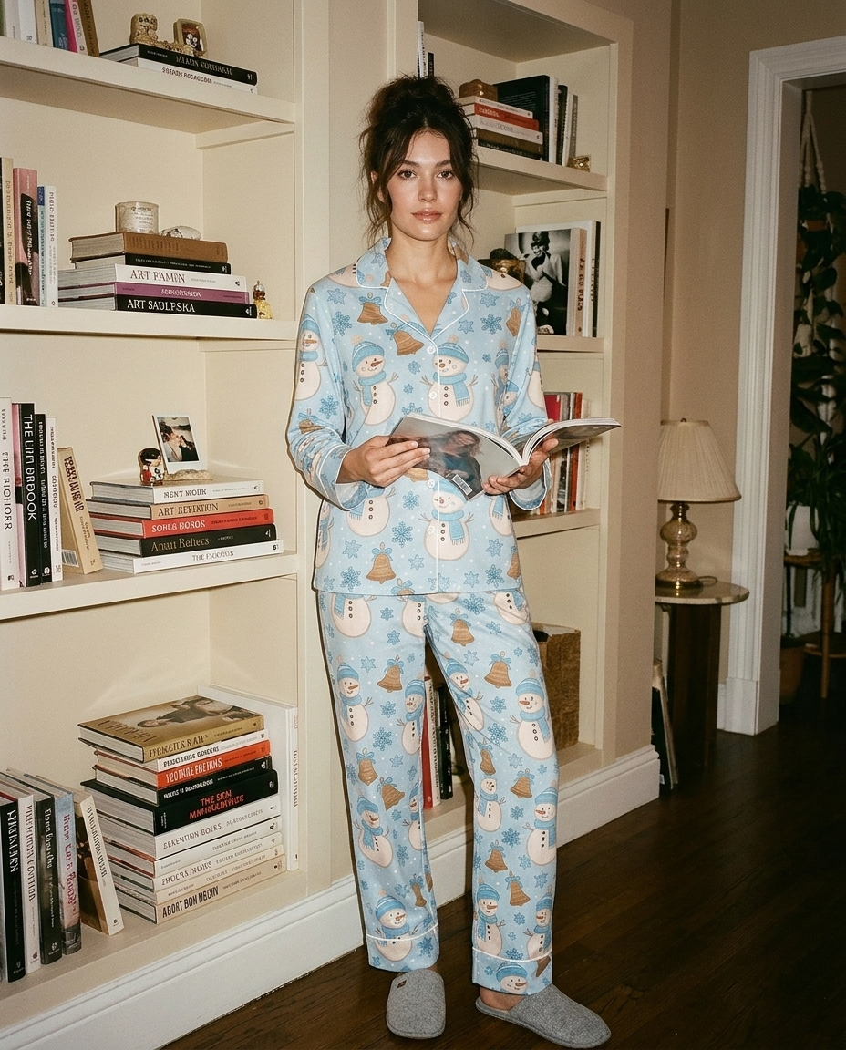 Snow Man Nightwear | Ho Ho Ho - XMAS