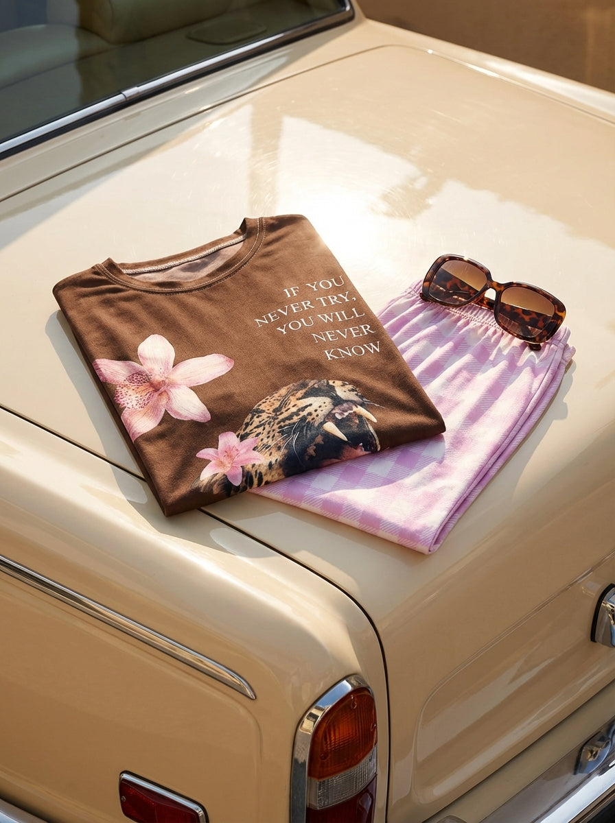 Tigress - Tshirt PJs by PC