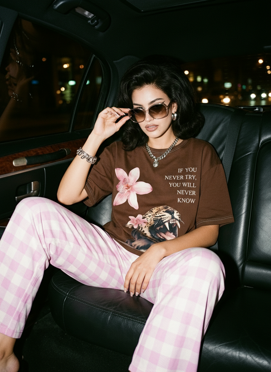 Tigress - Tshirt PJs by PC