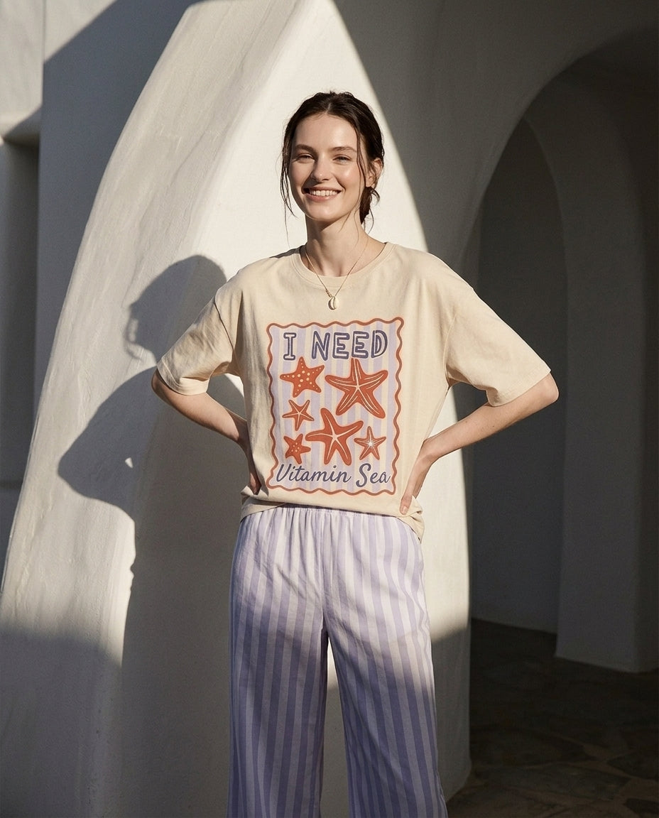 Vitamin Sea - Tshirt PJs by PC