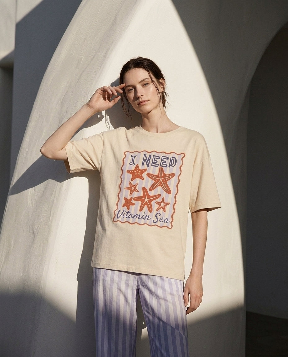 Vitamin Sea - Tshirt PJs by PC