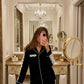 Black Lace Velvet Nightwear