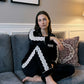 Black Lace Velvet Nightwear