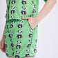 Neon Green Panda Luxe Shorts Nightwear (Women) LIMITED EDITION