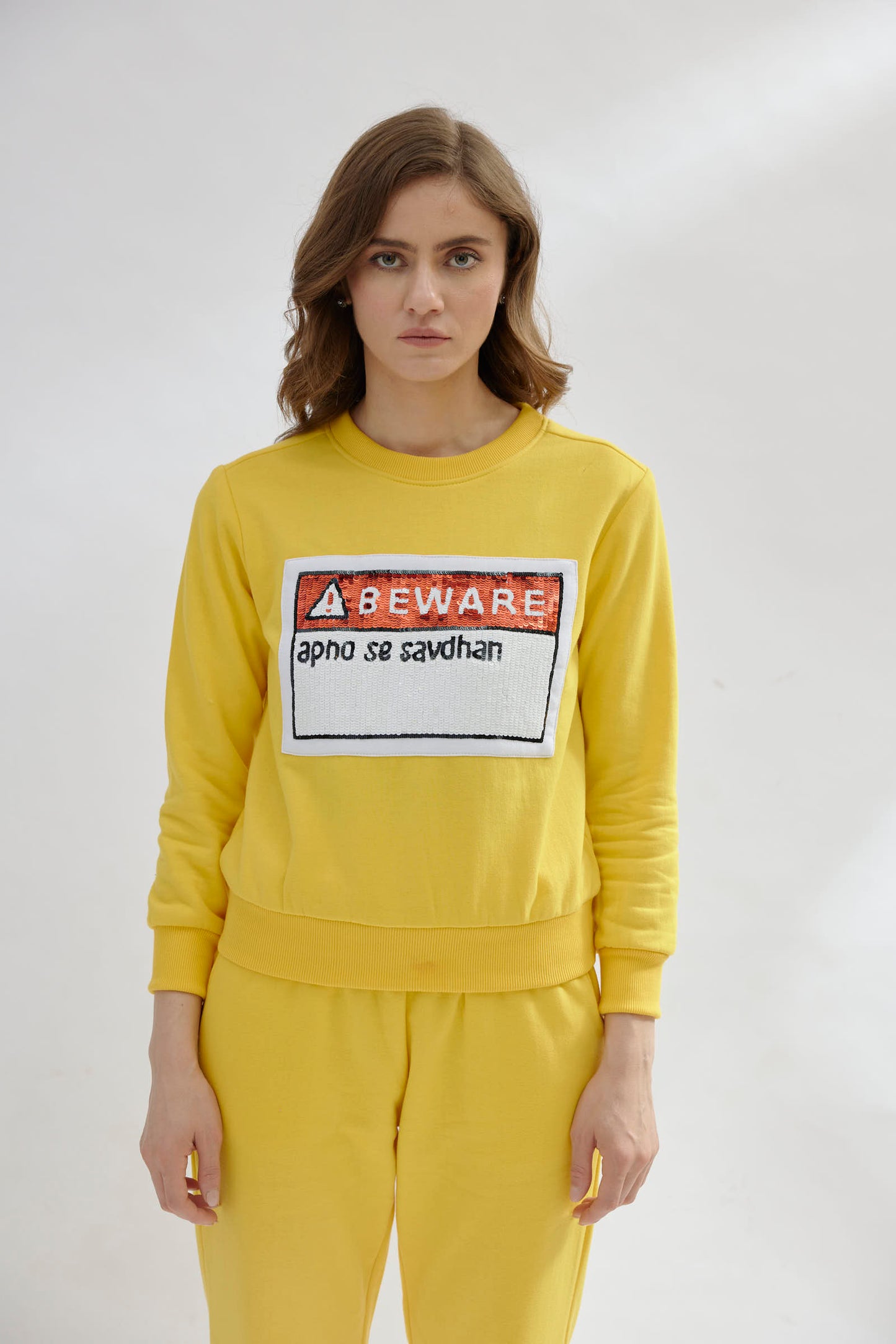 BEWARE! Apno Se Savdhan SWEATSHIRT (Women) | MAIN CHARACTER