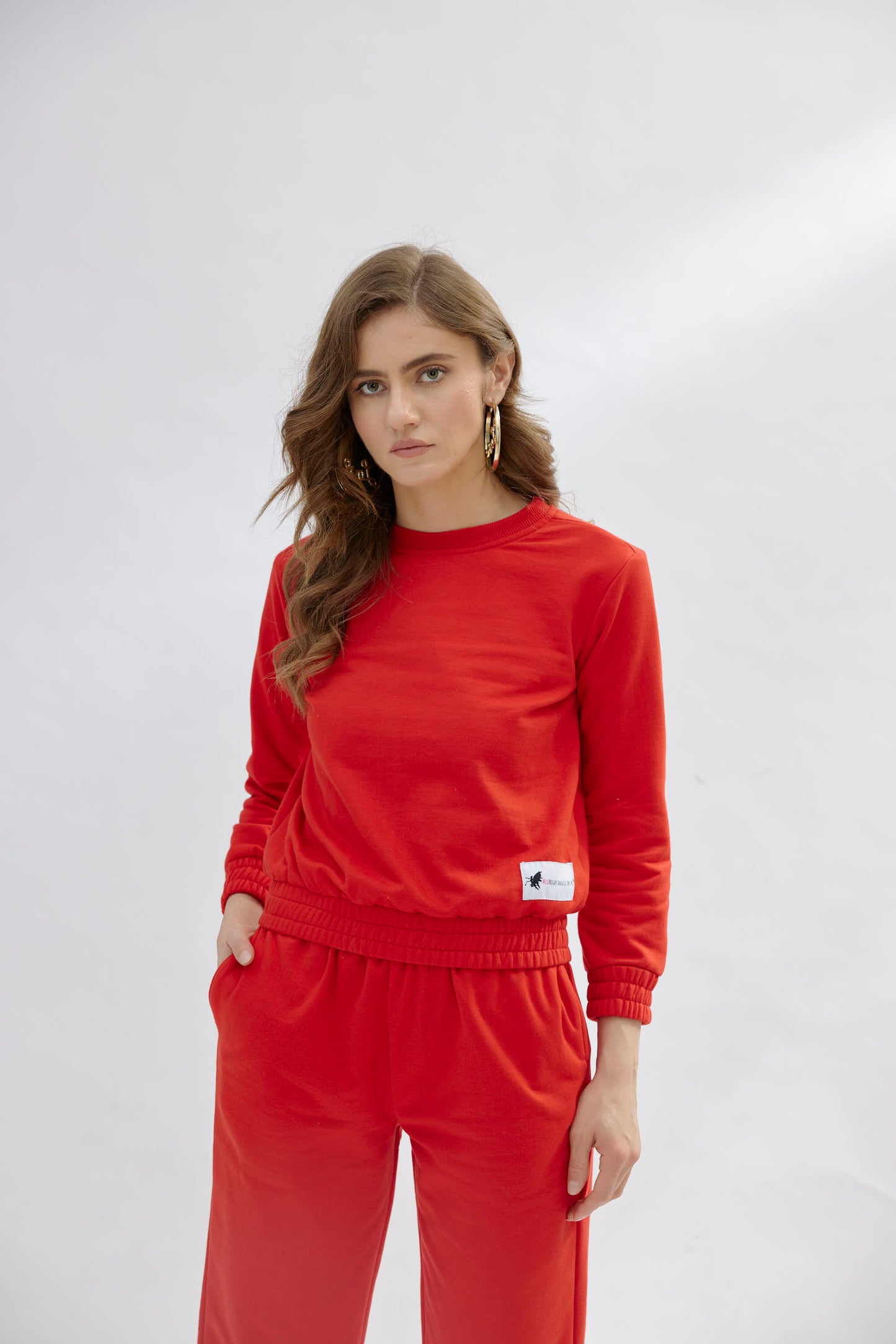 Alarming Red Sweatshirt (Women)