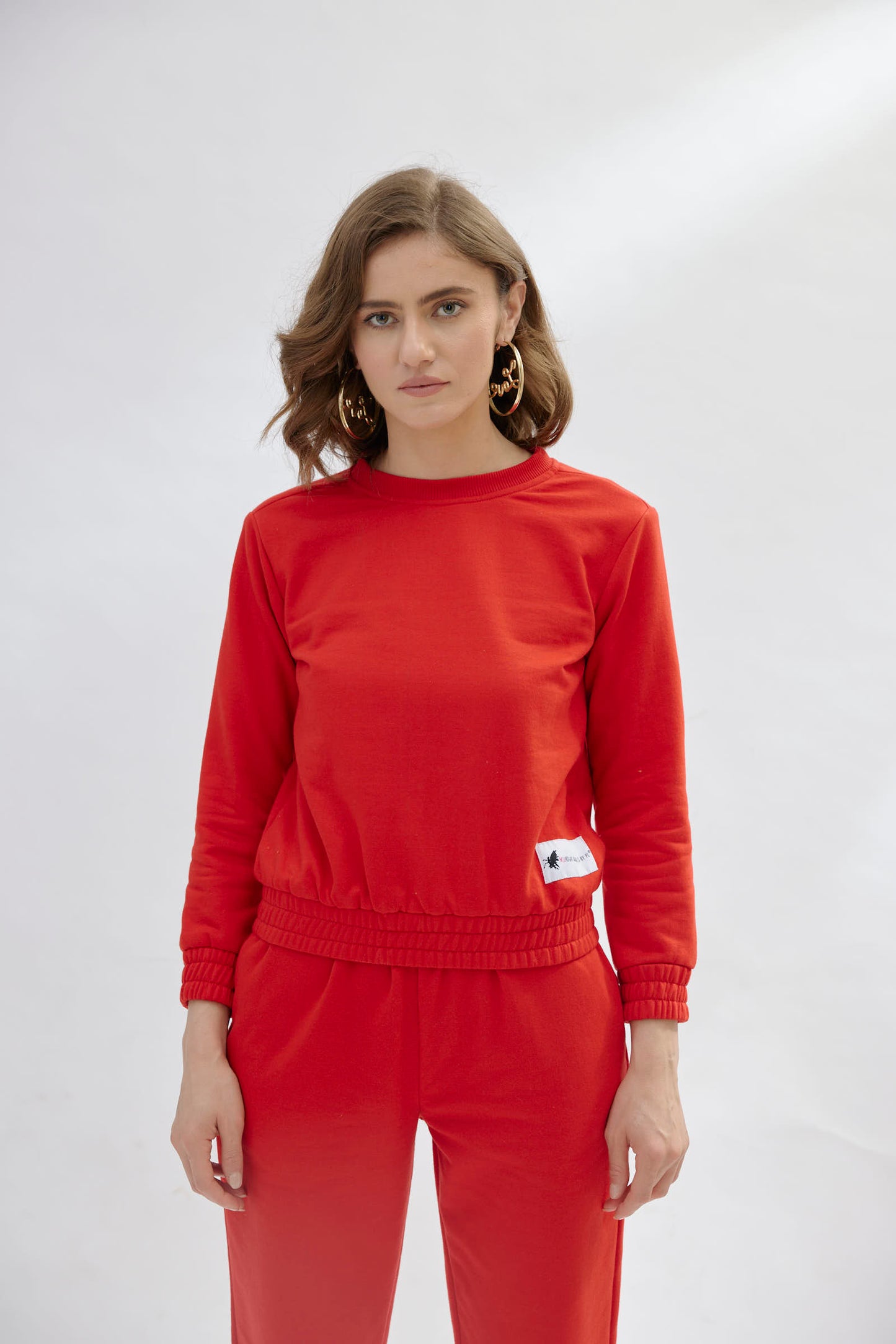 Alarming Red Sweatshirt (Women)