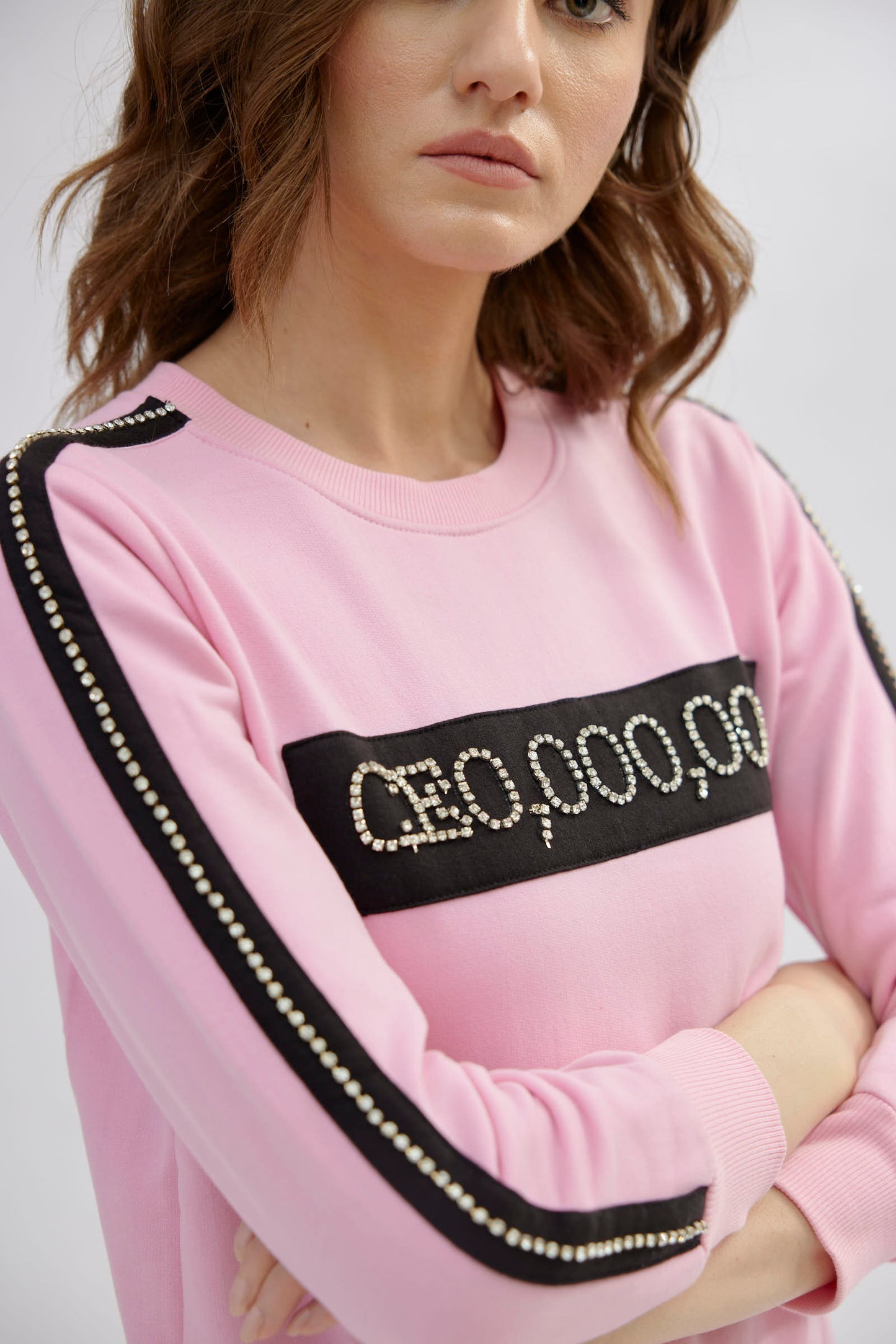 CEO Sweatshirt Set (Women) (Pink) | MAIN CHARACTER