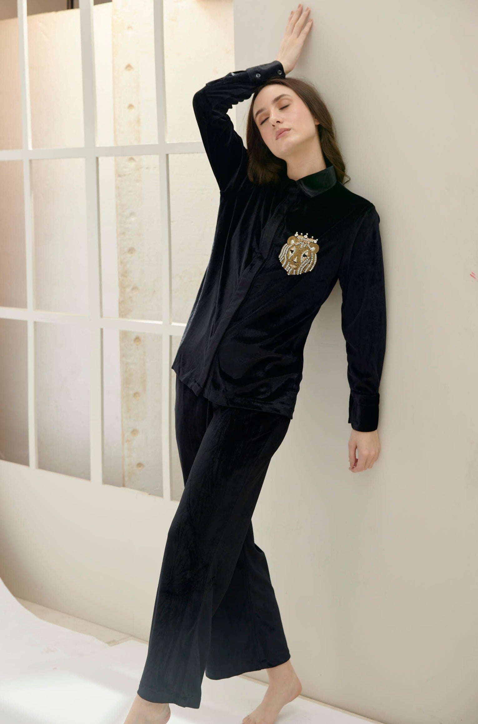 Sweet dreams best sale night suit velvet