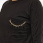 Chains CREW NECK T-Shirt (Women)