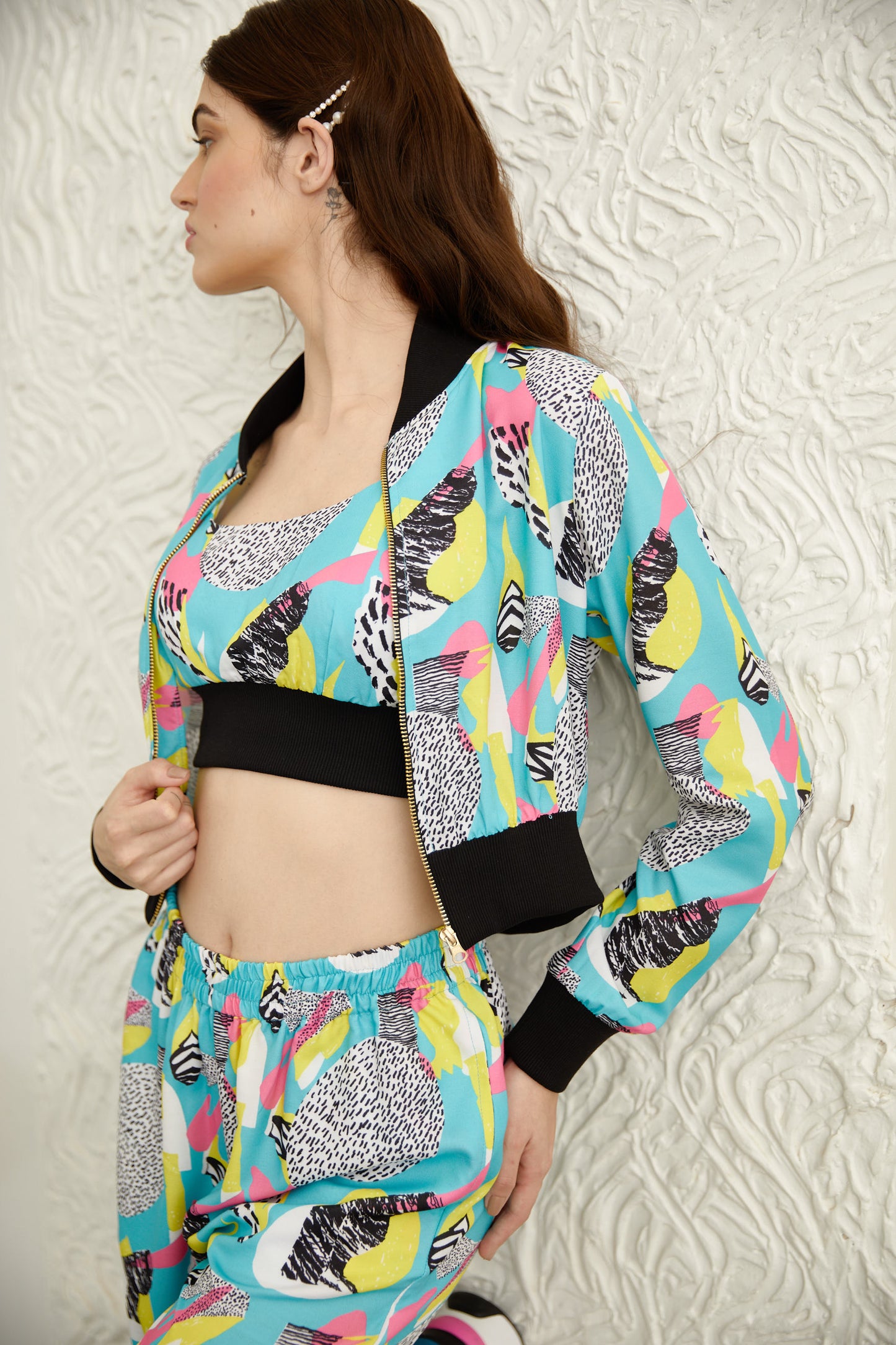 Quirky Abstract JACKET (Women)