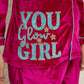 You Glow Girl Velvet Nightwear (Women) (P)