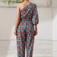 Zick Zack Off Shoulder Jumpsuit (Women)