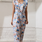 Floral Goddess Frill Jumpsuit (Women)