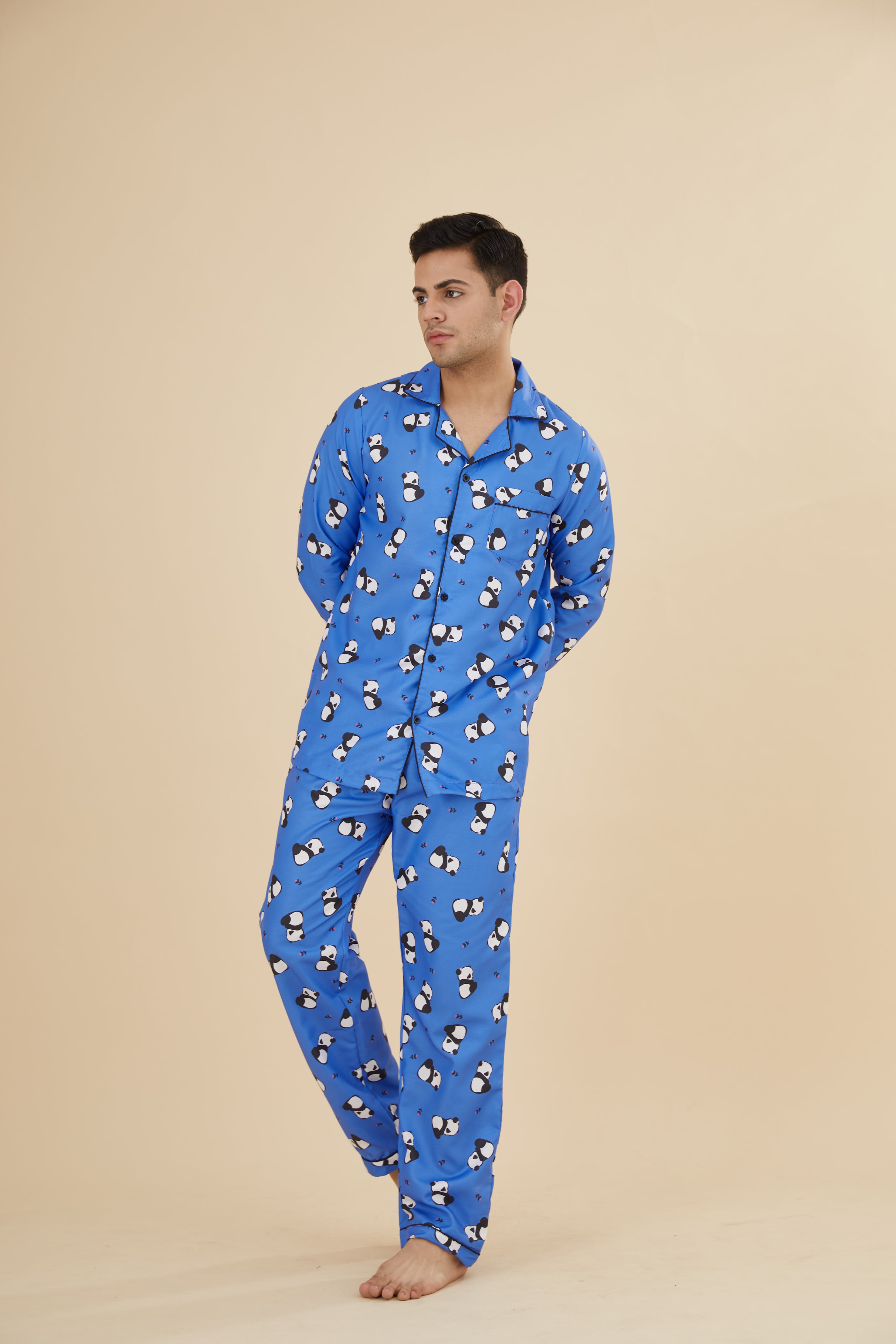 Mens 2025 panda pyjamas