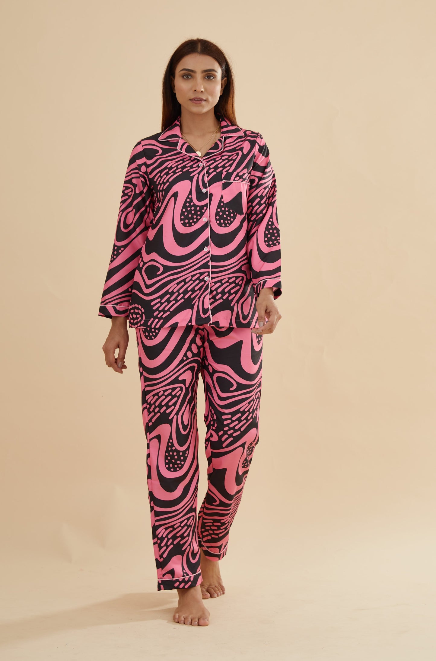Trippy Pinky Nightwear (Women)