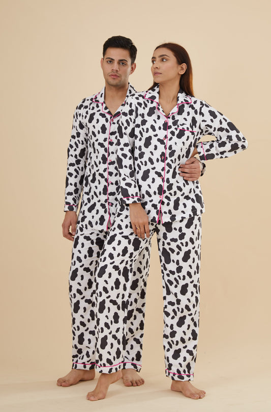 Cow Couple Nightwear