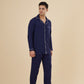 Blue Classic Cotton Nightwear (Men)