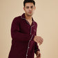 Mehroon Classic Cotton Nightwear (Men)